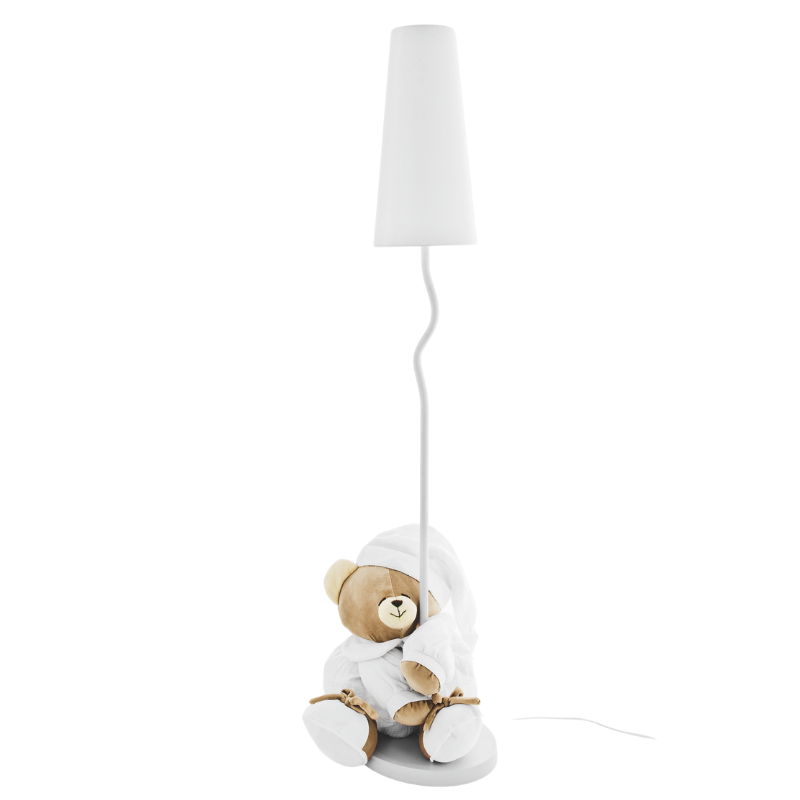 Lampa Tato pentru camera bebelusului, 130 cm inaltime, ursulet decorativ