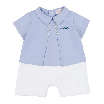 COSTUM ROMPER BABY BLUE