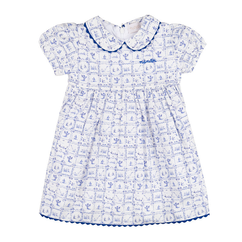 ROCHIE DIN BUMBAC CU IMPRIMEU NAUTIC
