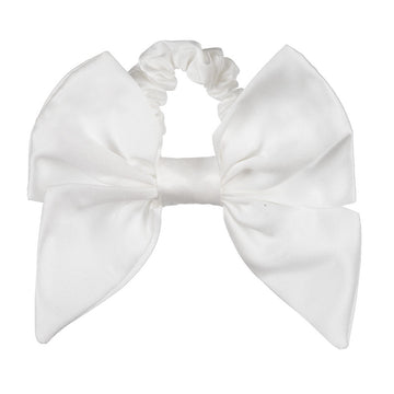 ELASTIC DE PAR SATINAT ALB