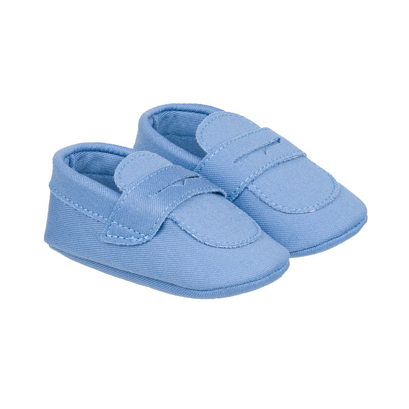 Pantofi premergatori bleu pentru baieti, eleganti si comozi