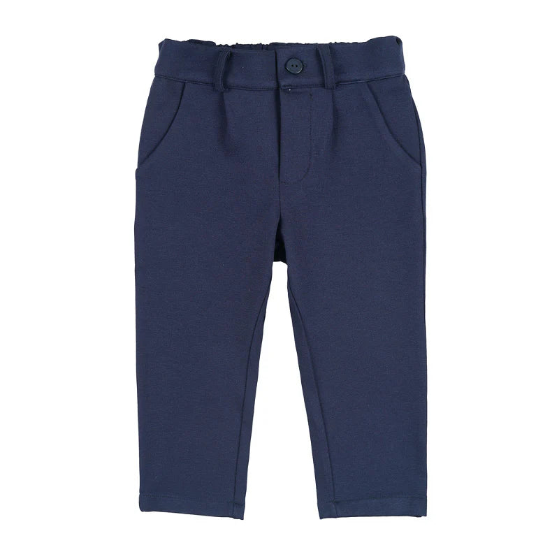 Pantaloni eleganti albastri pentru baieti