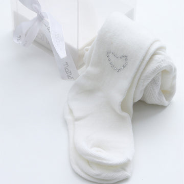 Dres alb ivory cu inimioara