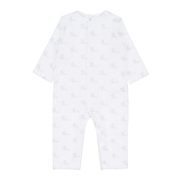 PIJAMA JERSE DE BUMBAC CU CAPSE