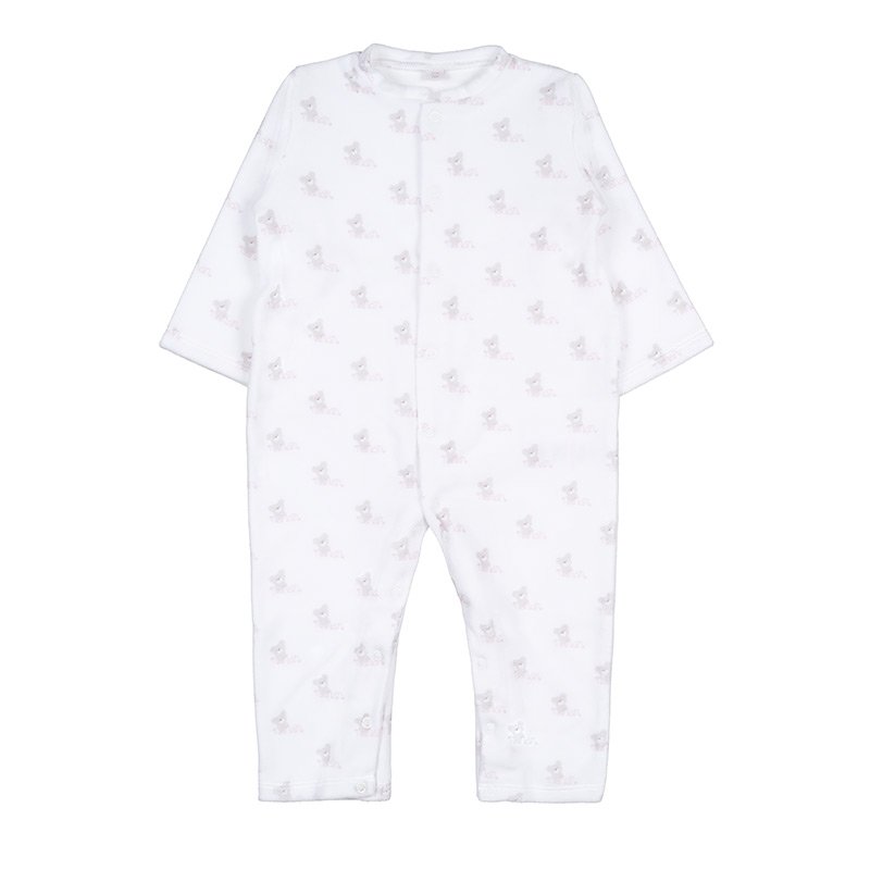 Pijama salopeta Teddy roz