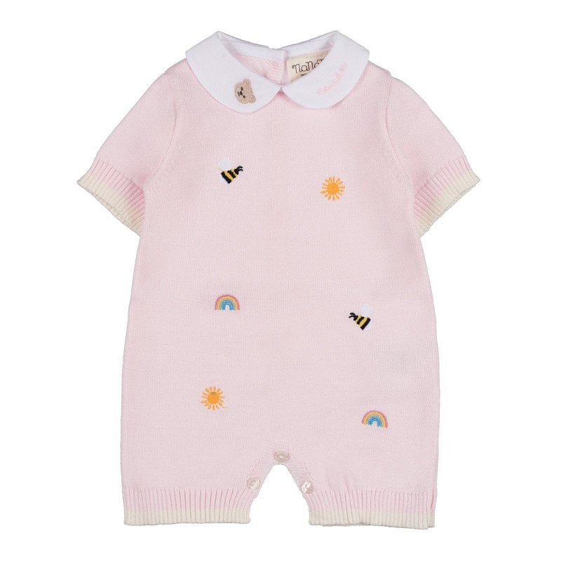 ROMPER ROZ DIN TRICOT ORGANIC
