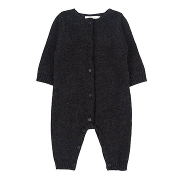 SALOPETA NEAGRA DIN CASMIR CU NASTURI