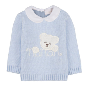 SET DOUA PIESE BLUE DIN LANA MERINOS